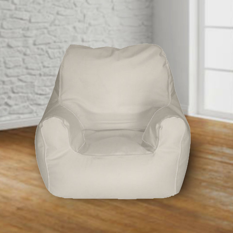 Isabelle & Max™ Standard Faux Leather Bean Bag Chair & Lounger Wayfair